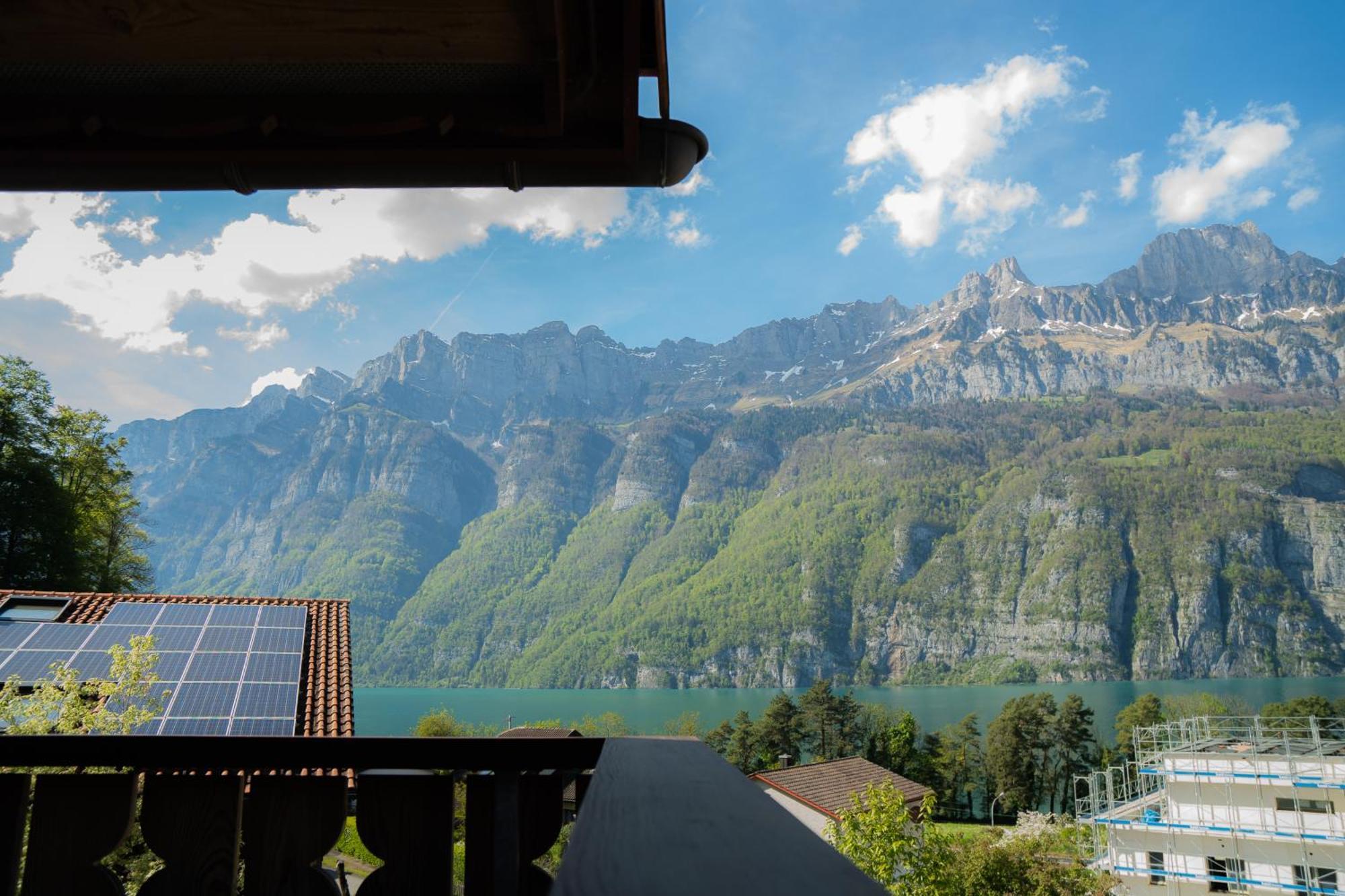 Doodle'S Amazing Chalet -Walensee - Flumserberg - Churfirsten - Heidiland - Pool - Sauna Mols Kültér fotó