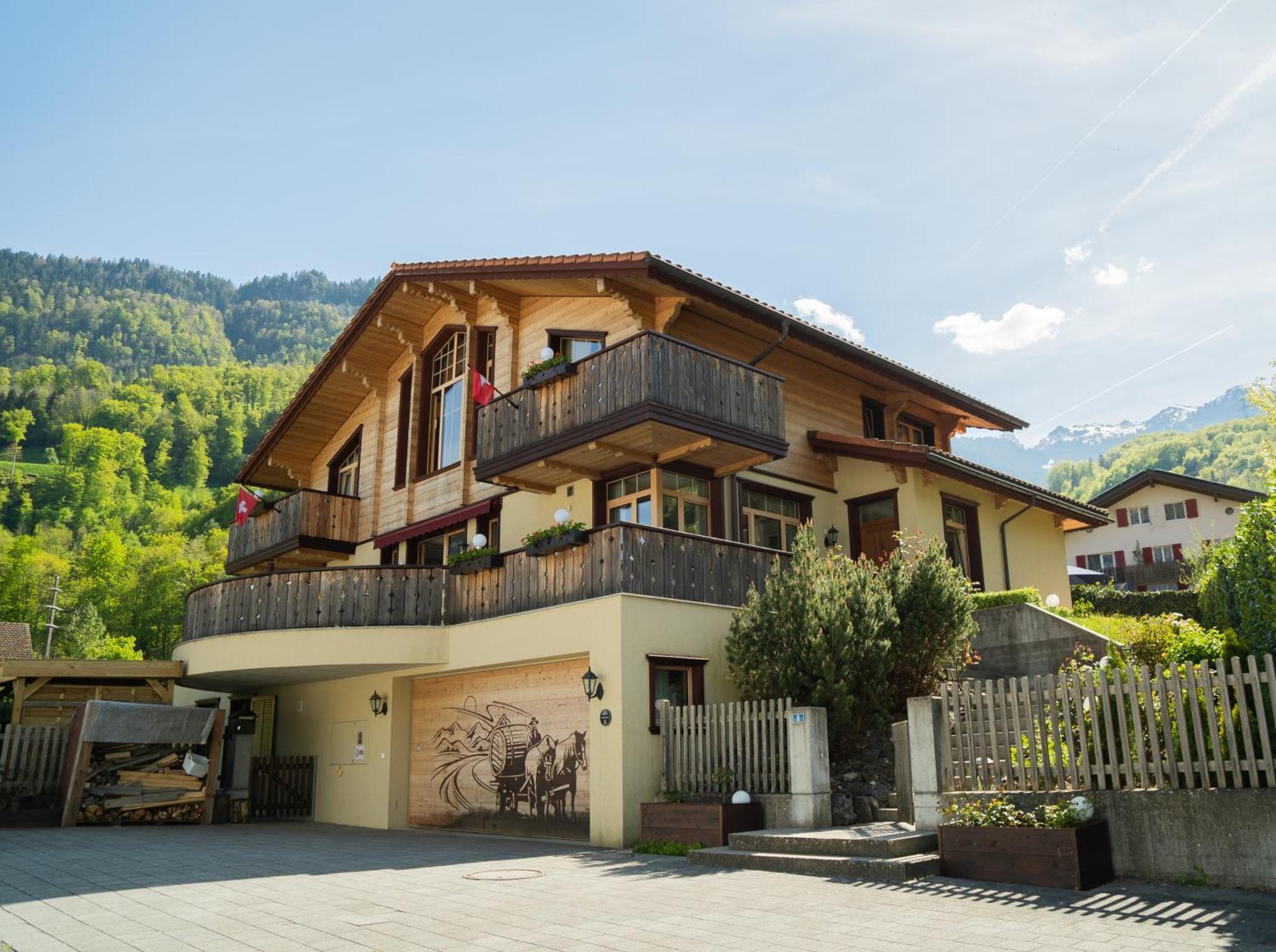 Doodle'S Amazing Chalet -Walensee - Flumserberg - Churfirsten - Heidiland - Pool - Sauna Mols Kültér fotó